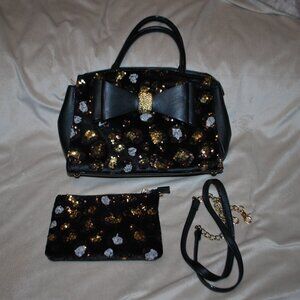 Betsey Johnson 6-Pc Convertible Leopard Sequin Set